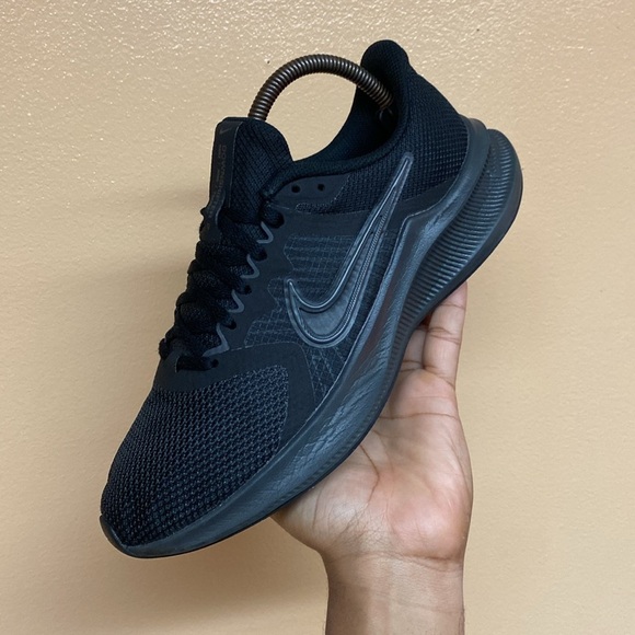 Nike Downshifter 11 Women’s Running Sneakers “Triple Black” - Picture 10 of 17